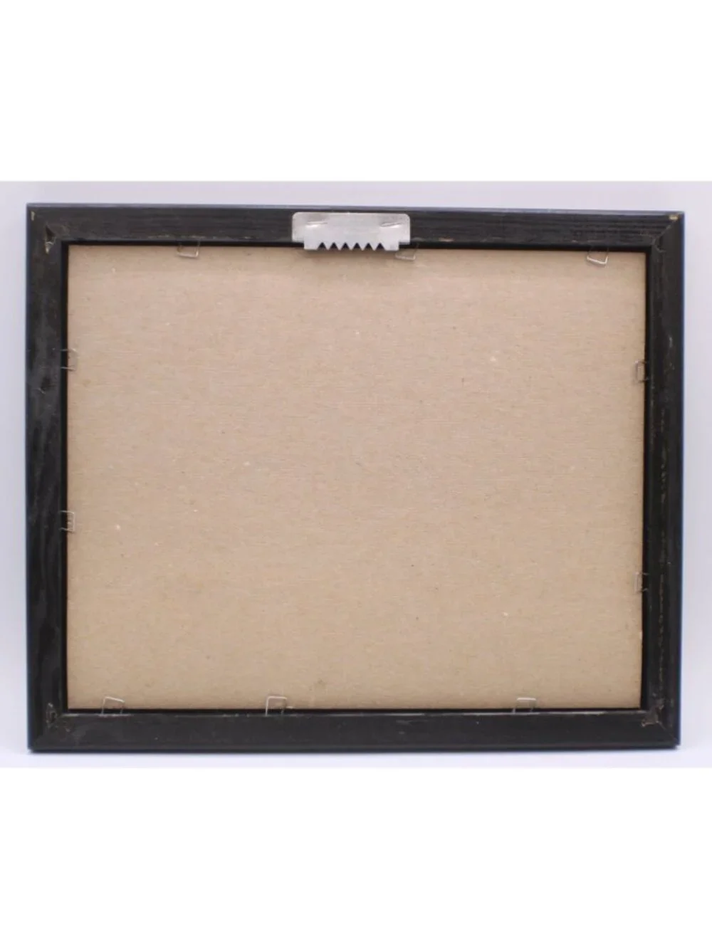 Black Wooden Picture Frame Glass Pane 8x10